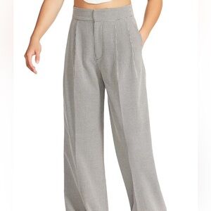 Steve Madden Black and White Houndstooth Pants